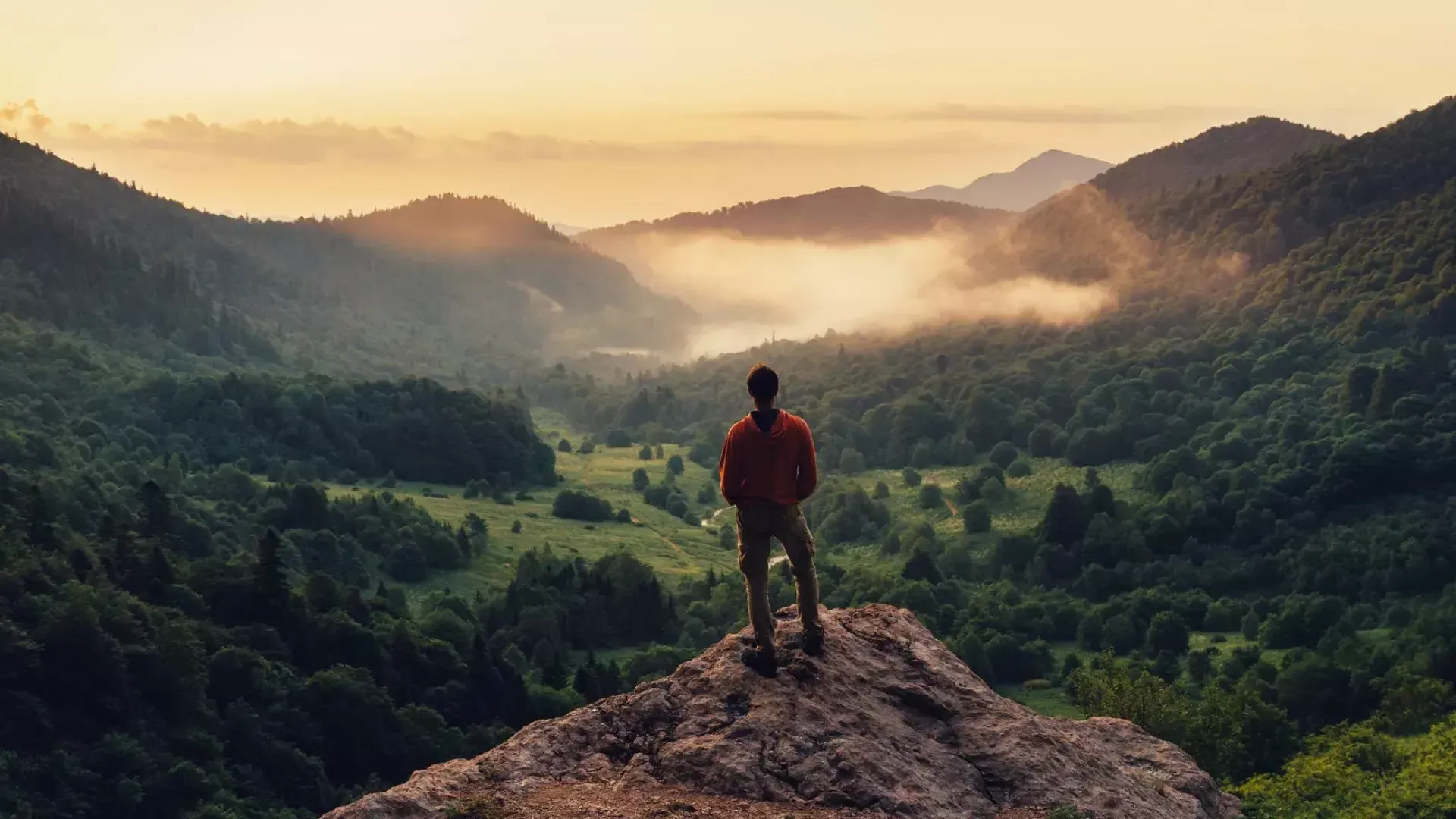 Man on Mountain